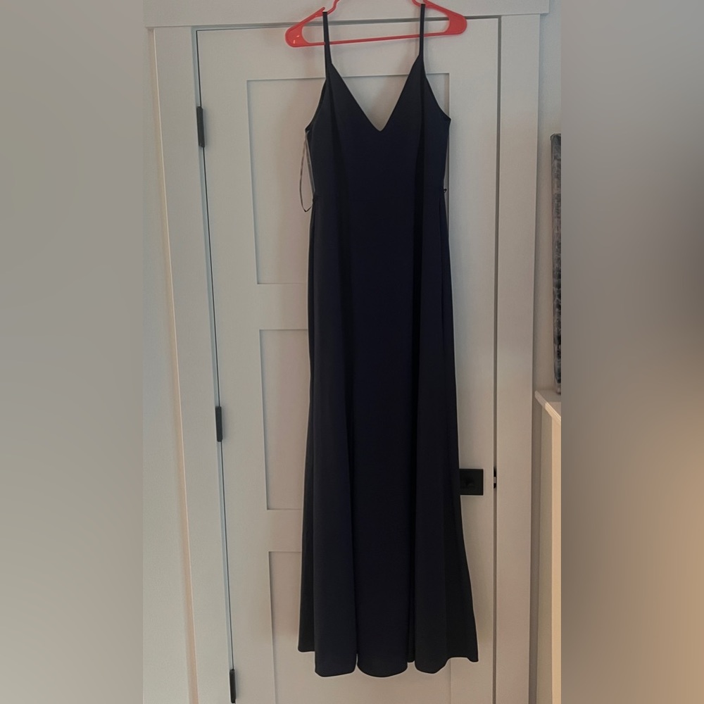 Vera Wang White Collection Dress Size 8 (Navy)